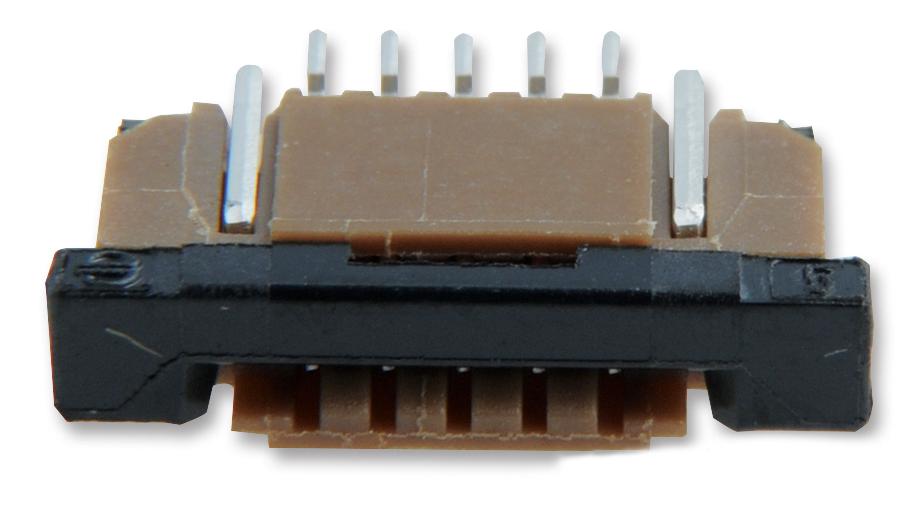 Amphenol Communications Solutions Sfw5R-2Ste1Lf Conn, Ffc/fpc, Rcpt, 5Pos, 1Row, 1Mm