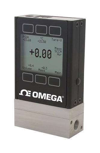 Omega Fma-Lp1601A Flow Meter, 0.5Ccm, 10-32 Unf, 50Psi