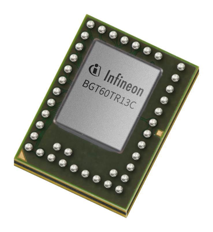 Infineon Bgt60Tr13Ce6327Xuma1 Radar Sensor, 63.5Ghz, -40 To 125Deg C