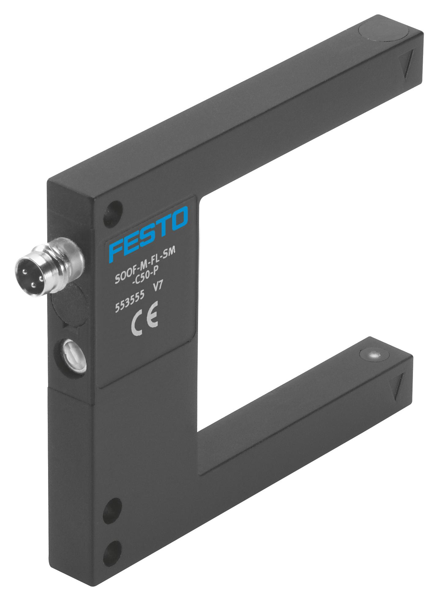 Festo 553555 Soof-M-Fl-Sm-C50-P Fork Light Barrier