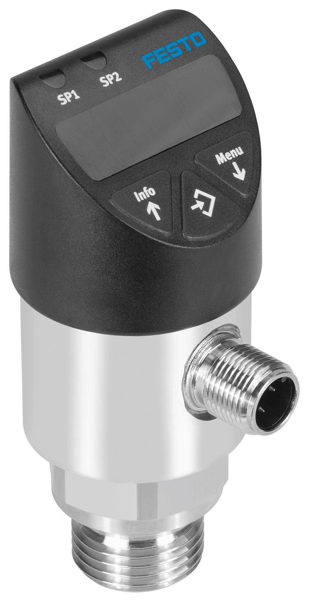 Festo 8022826 Spaw-P16R-G12M-2Na-M12 Pressure Sensor