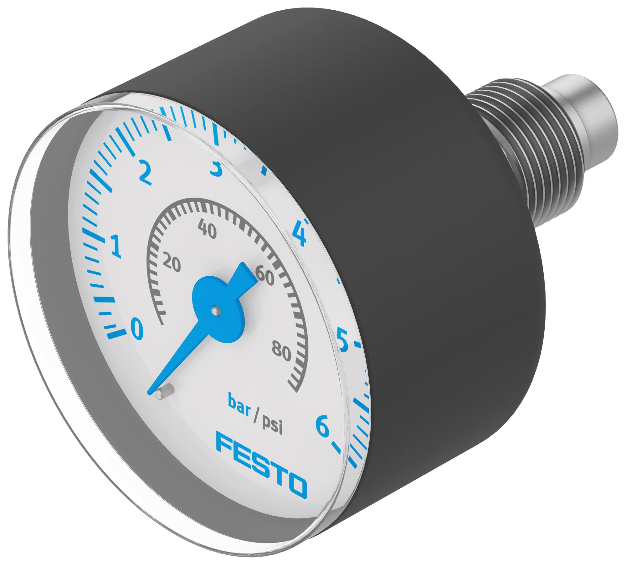 Festo 183899 Ma-40-6-G1/4-En Pressure Gauge