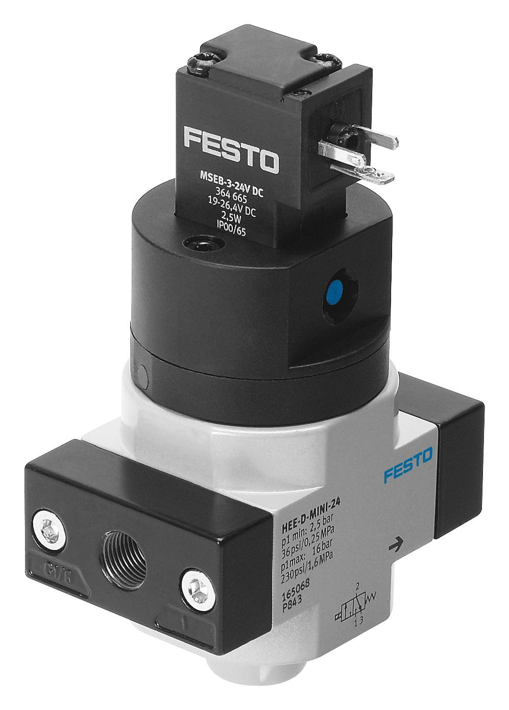 Festo 165073 Hee-1/4-D-Mini-230 On-Off Valve