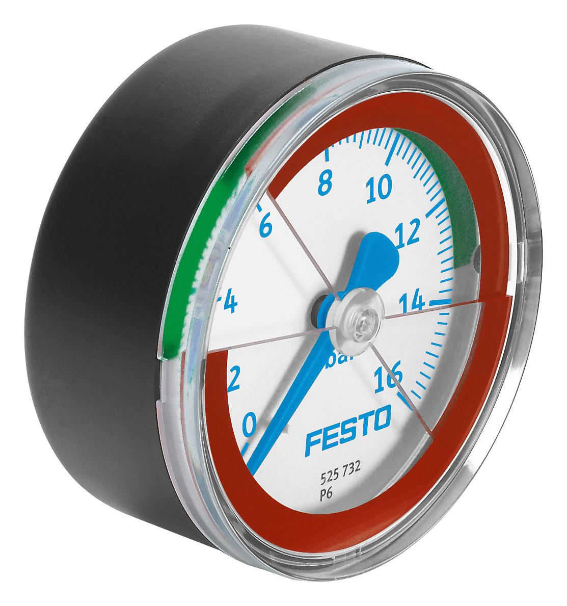 Festo 525729 Ma-50-16-R1/4-E-Rg Pressure Gauge