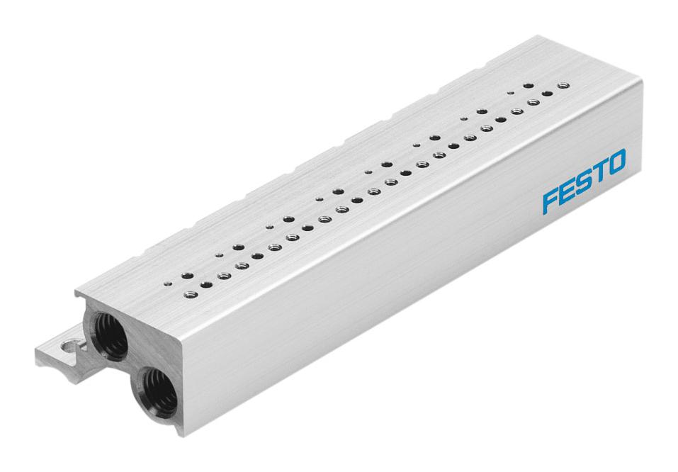 Festo 197195 Mhp1-Pr10-3 Manifold Block