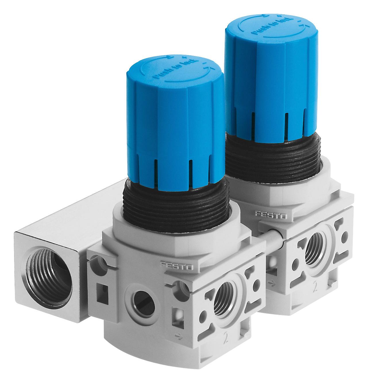 Festo 540040 Qst-V0-G3/8-10 Push-In T-Fitting