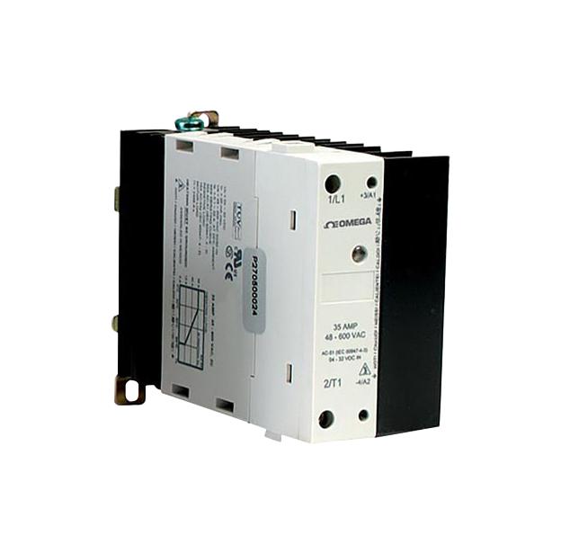 Omega Ssrdin600Dc35 Solid State Relay, 35A, 48 To 600Vac