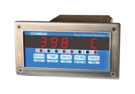 Omega Dp3300-Tc-1 Panel Meter, 220Vac