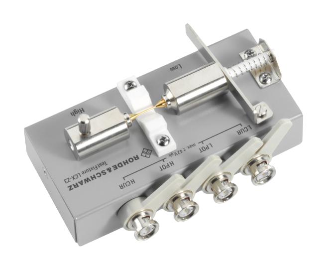 Rohde & Schwarz Lcx-Z3 Test Fixture For Smd Components.