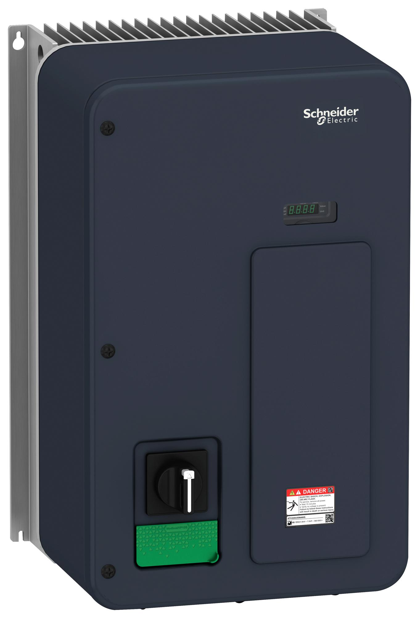 Schneider Electric Atv320U55N4Ws Variable Speed Drive, 3-Ph, 14.3A, 5.5Kw