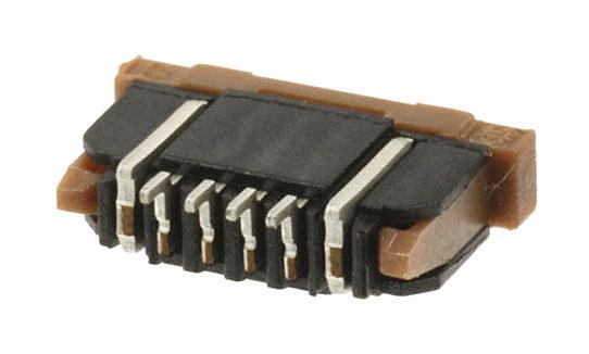 Amphenol Communications Solutions Sfw10R-4Ste1Lf Conn, Ffc/fpc, Rcpt, 10Pos, 1Row, 1Mm