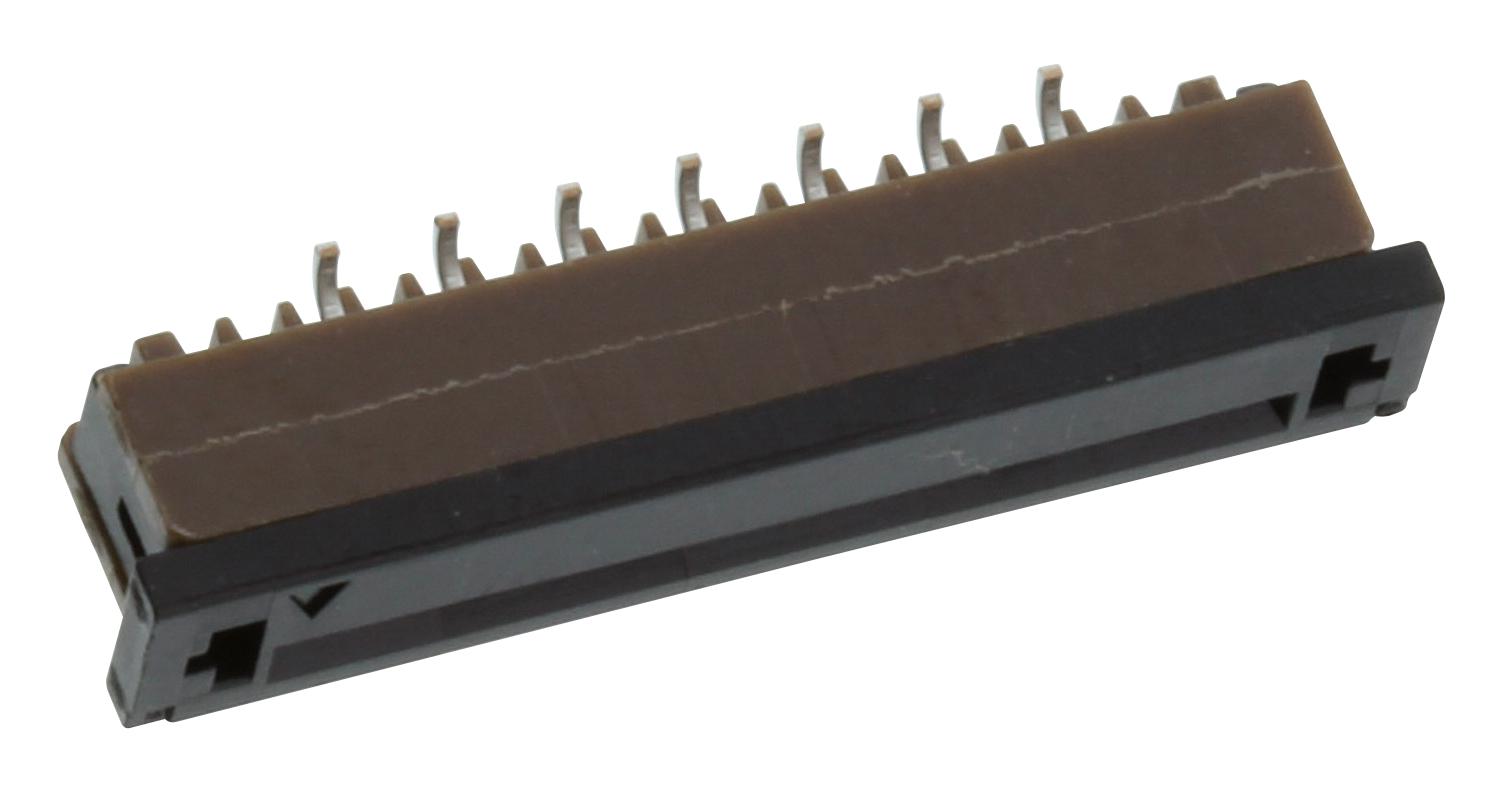 Amphenol Communications Solutions Sfw15S-2Ste1Lf Conn, Ffc/fpc, Rcpt, 15Pos, 1Row, 1Mm