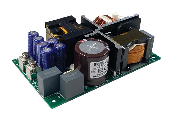 Tdk-Lambda Cus500M1-48 Power Supply, Ac-Dc, 48V, 6.3A