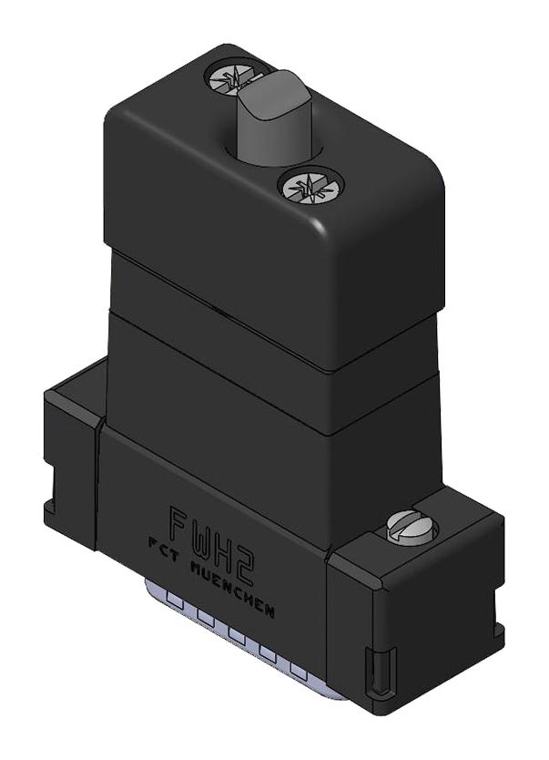 Molex / Fct 173114-0388 D Sub Backshell, 180Deg, Size Da, Ip67