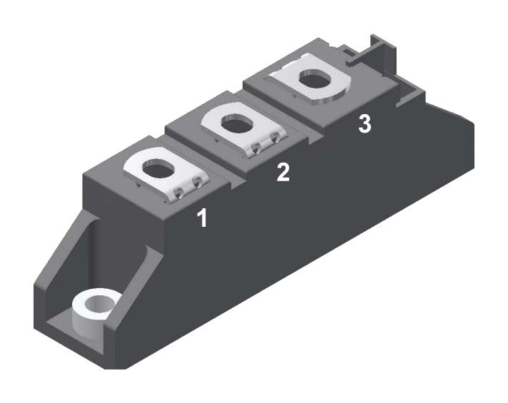 Littelfuse Mcc21-14Io8B Thyristor Diode Module, 0.065A, 1V