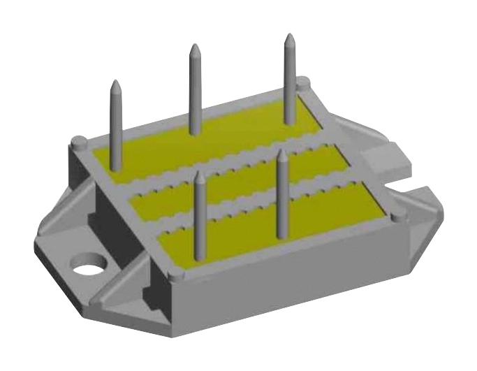 Littelfuse Vuo68-12No7 Diode Module, Bridge, 70A, 1.5V, 1.2Kv