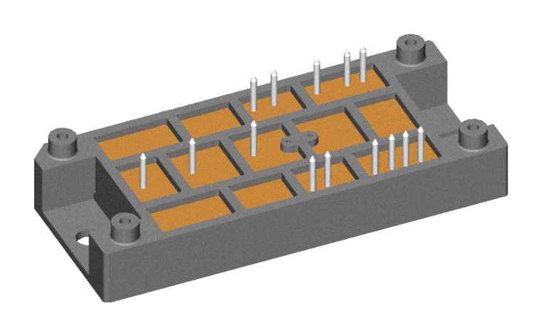 Littelfuse Vub120-16Nox Diode Module, Single, 180A, 1.55V, 1.6Kv