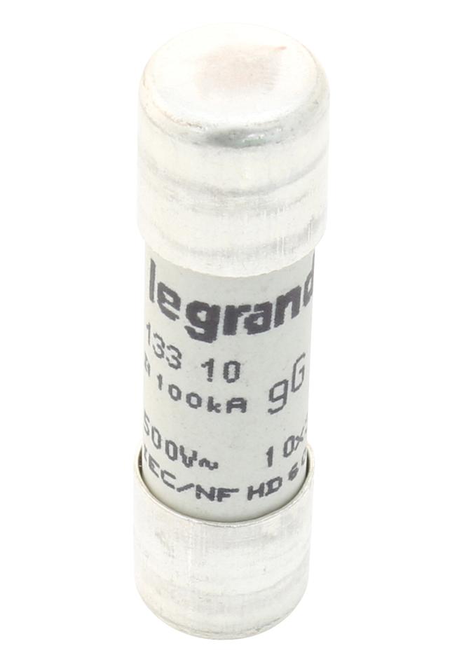 Legrand 13310 Fuse, Cartridge, Gg 10X38 10A 5Ag