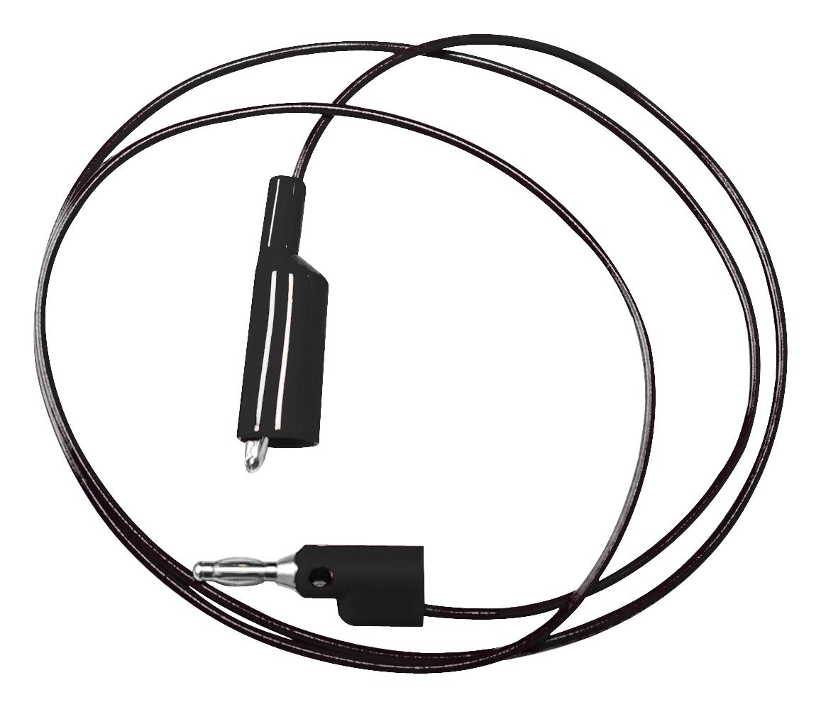 Mueller Electric Bu-2030-A-60-0 Alligator Clip-4Mm Banana Plug, Blk, 60