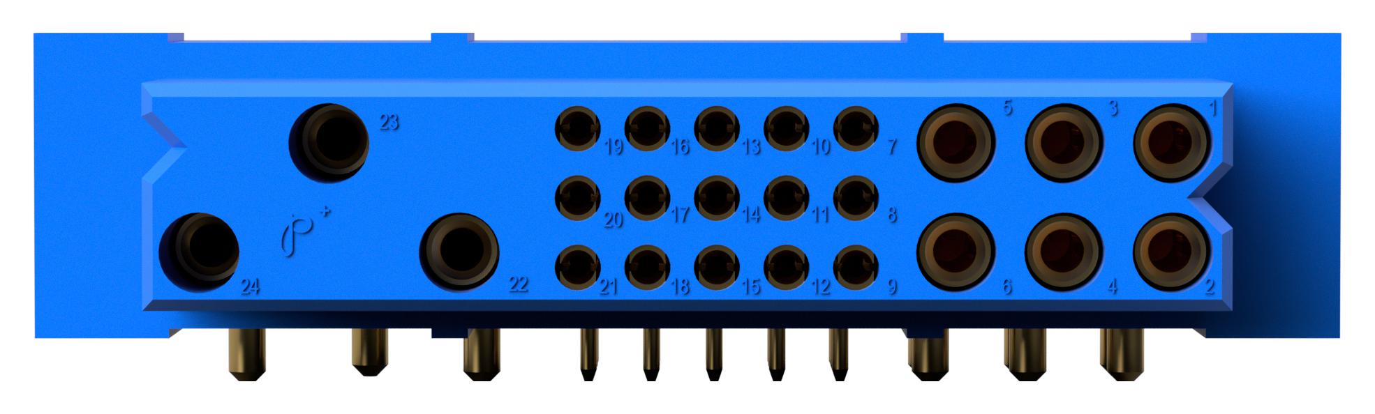 Positronic Pcih47F300A1/aa Power Conn, Rcpt, 47Pos, Th