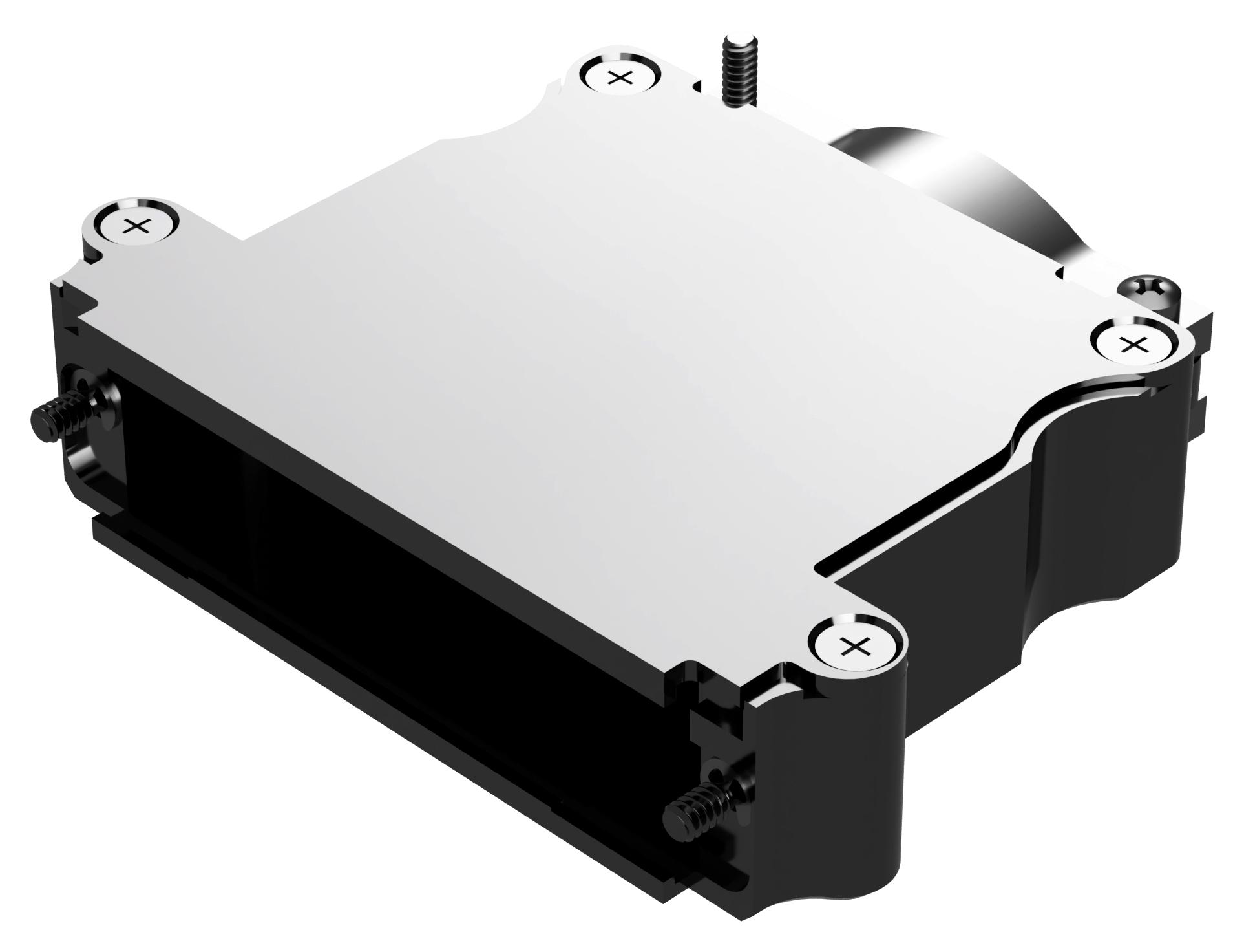 Positronic D50000Ane0/aa D Sub Backshell, 180Deg, Alum