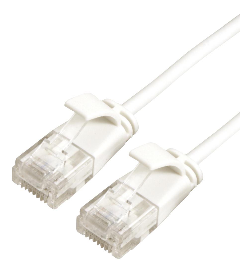 Roline 21.44.0982 Enet Cable, Cat6A, Rj45 Plug-Plug, 2M