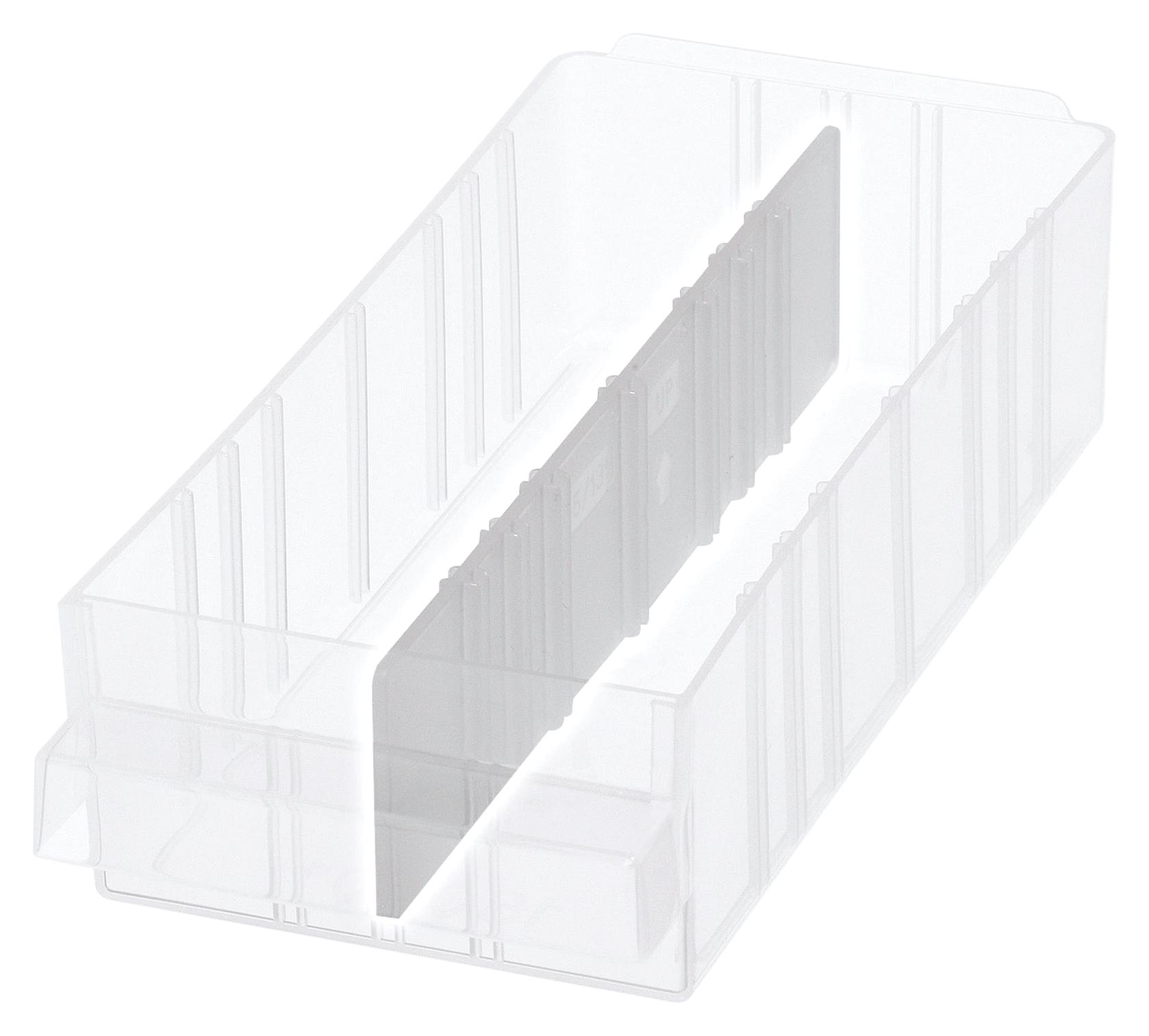 Raaco 111386 Drawer Divider, Large, Clear