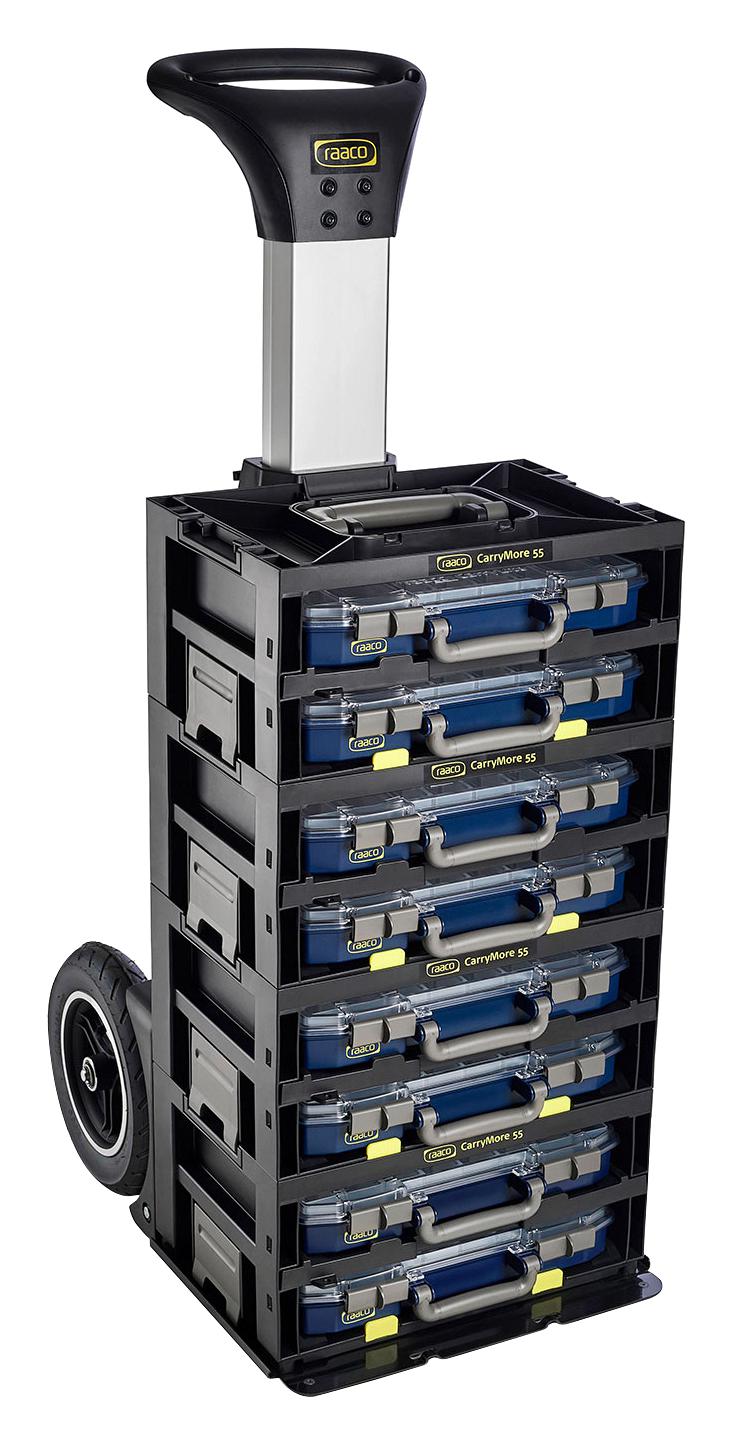 Raaco 181259 Carrymore Trolley, 80Kg/1.1Mx400Mmx575Mm