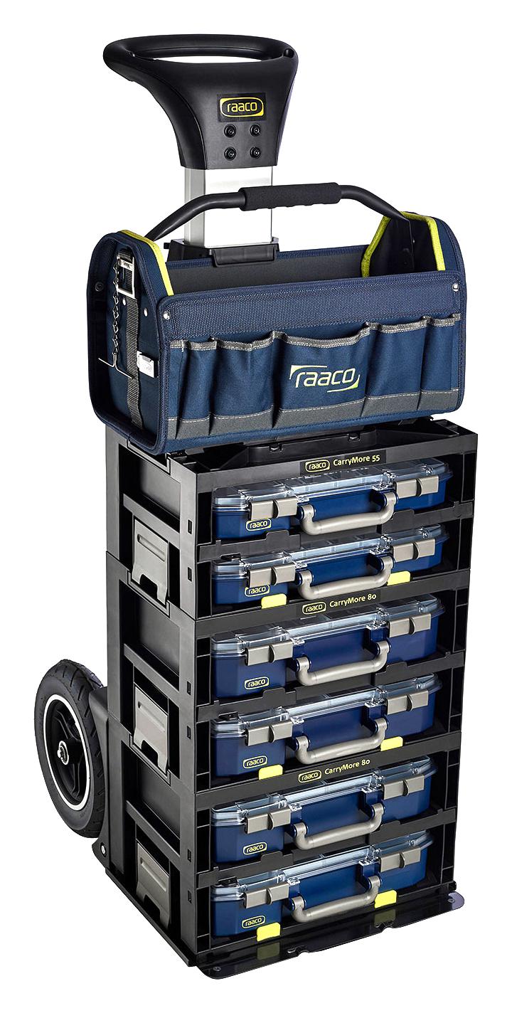 Raaco 181280 Carrymore Trolley, 80Kg/1.1Mx400Mmx575Mm