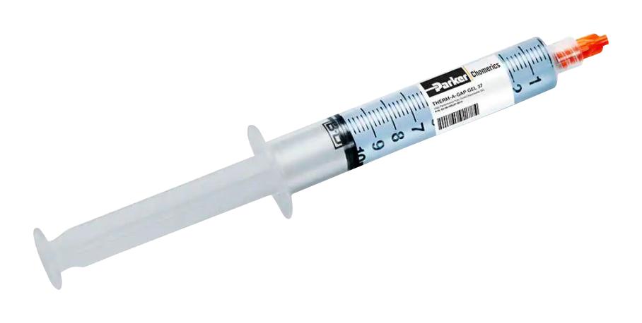 Chomerics 65-00-Gel37-0010 Dispensable Gel, 10Cc, Syringe, Silicone