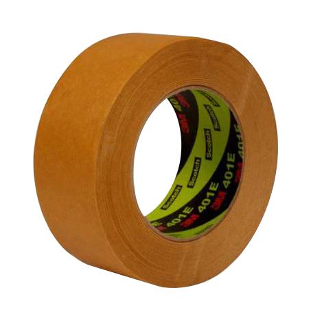 3M 401E, Brown, 50M X 36Mm Tape, Masking, 50M X 36Mm, Brown