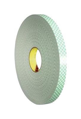 3M 4032, White, 66M X 25Mm Tape, Double Sided, 66M X 25Mm, White