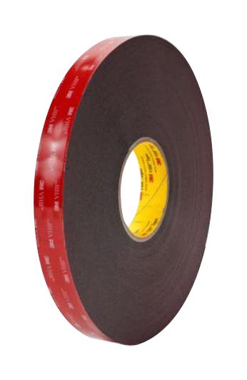 3M 5952, Black, 33M X 12Mm Tape, Double Sided, 33M X 12Mm, Black