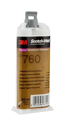 3M Dp760, White, 50Ml Adhesive, White, Cartridge, 50Ml