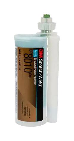 3M Dp8010, Blue, 490Ml Adhesive, Blue, Cartridge, 490Ml