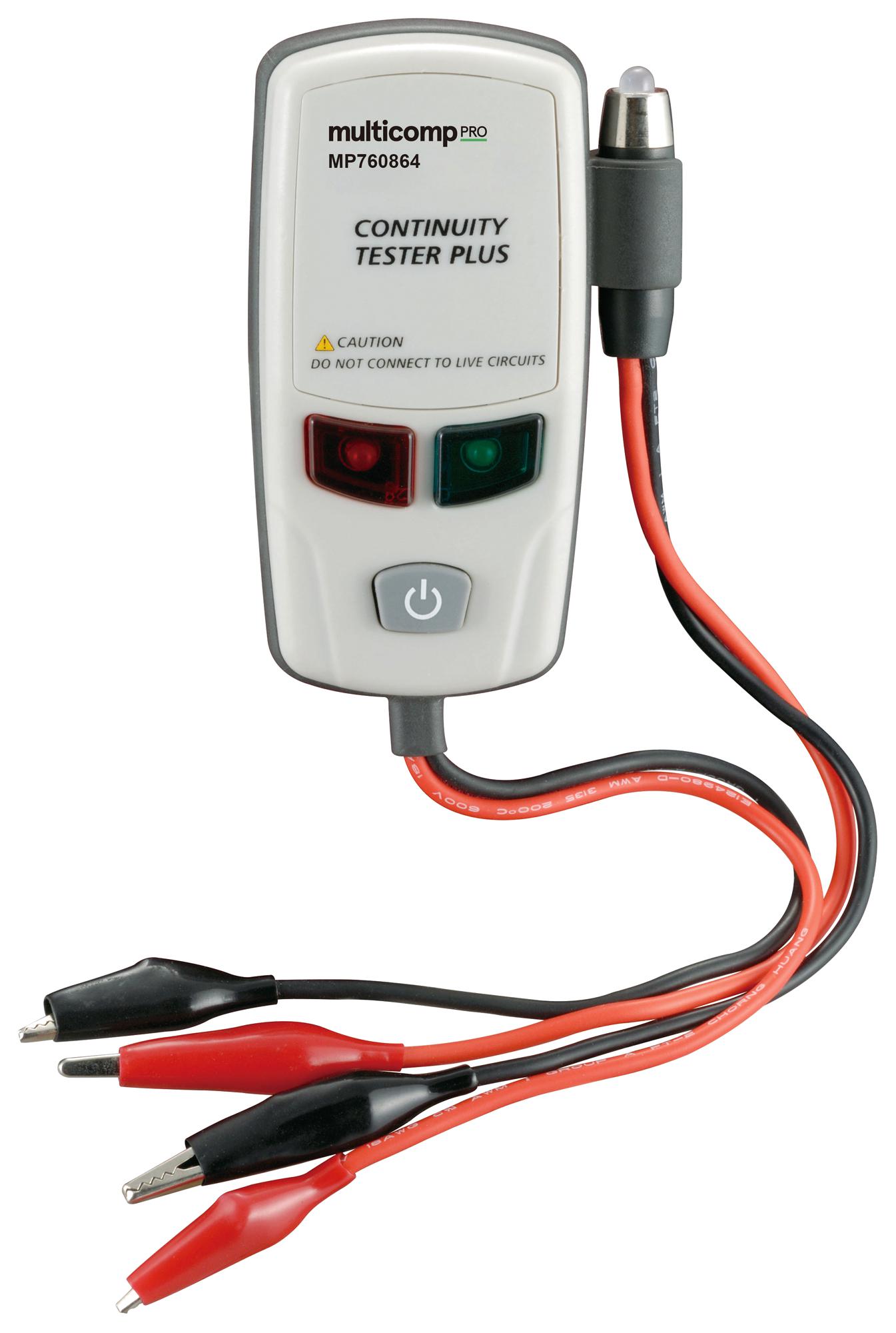 Multicomp Pro Mp760864 Network Cable Tester, 96 Hx 47 Wx 33Mm D