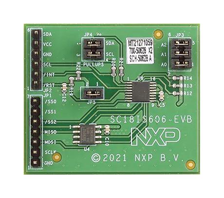 Nxp Sc18Is606-Evb Evaluation Board, I2C To Spi Bridge