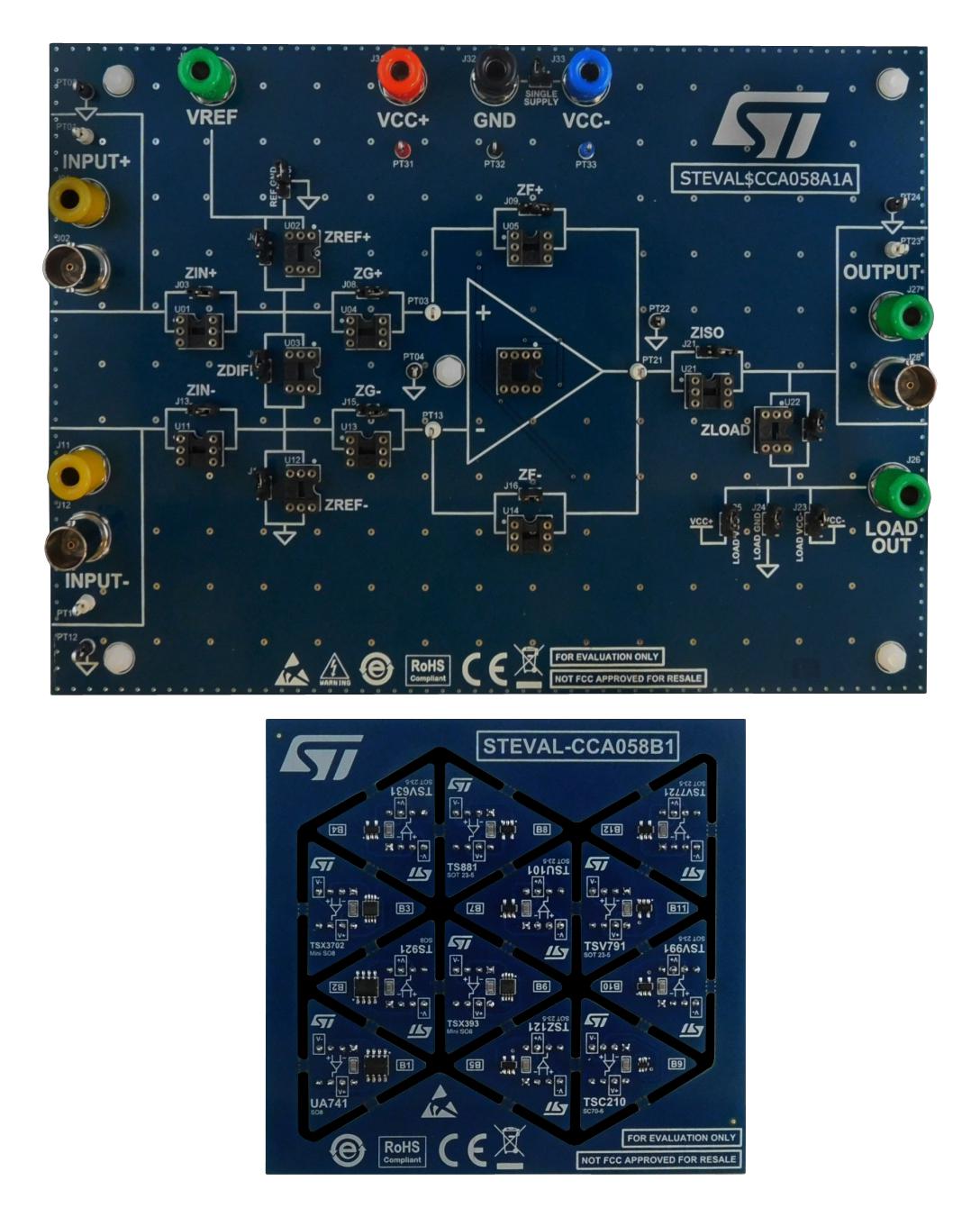 Stmicroelectronics Steval-Cca058V1 Training Kit, Operational Amp/comparator