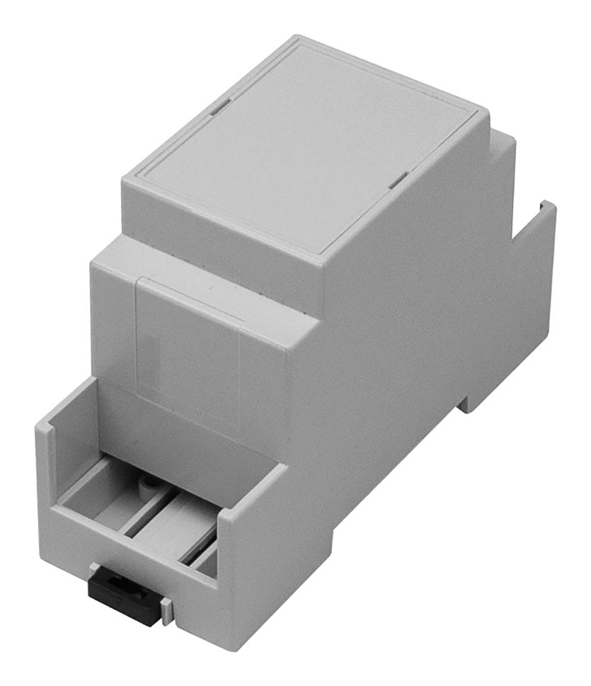 Camdenboss Cnmb/2W/kit Enclosure, Pc, Din Rail, Light Grey