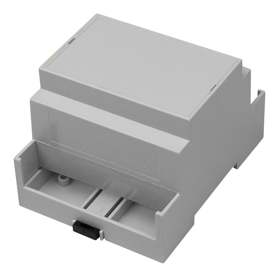 Camdenboss Cnmb/4W/kit Enclosure, Pc, Din Rail, Light Grey