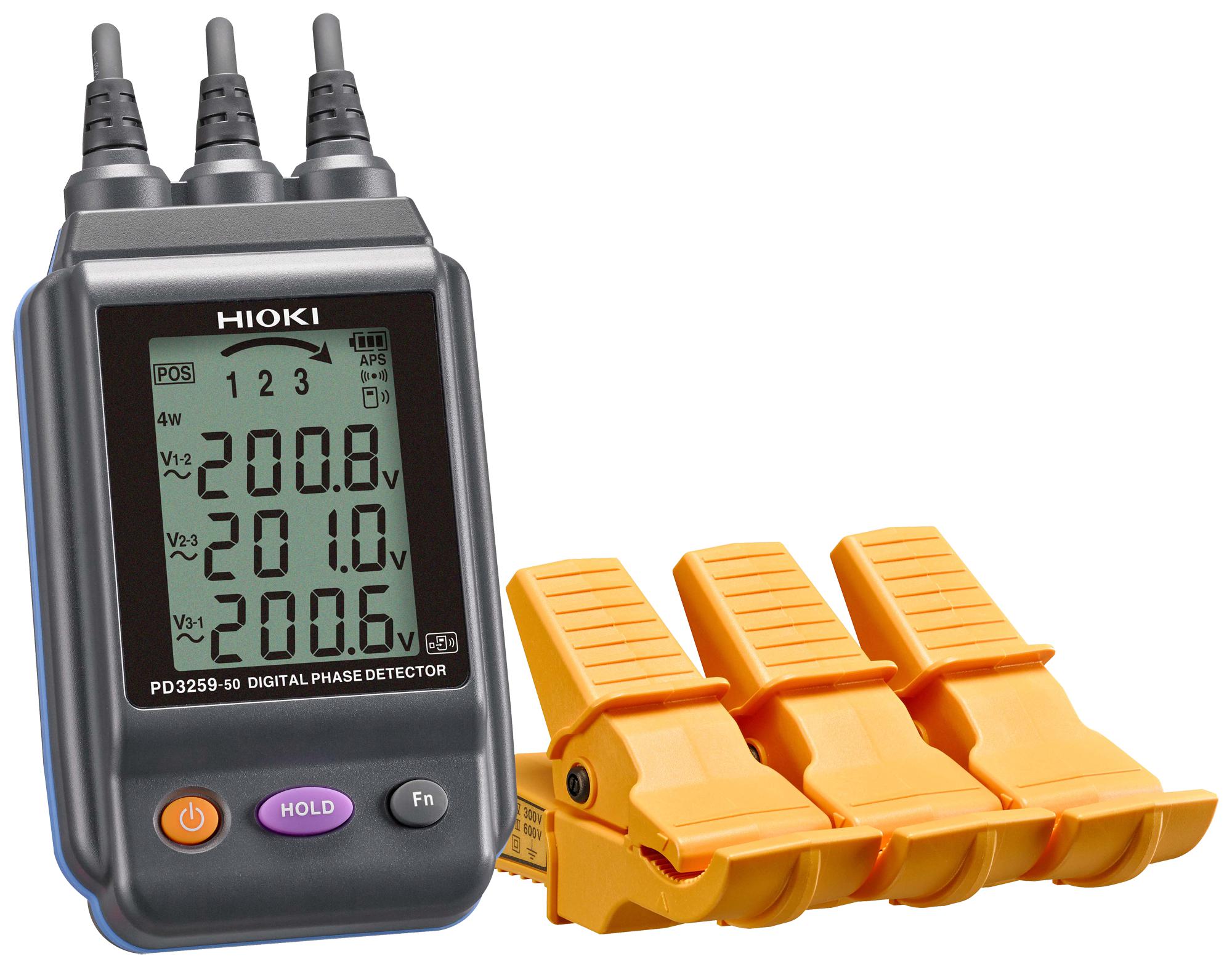 Hioki Pd3259-50 Digital Phase Detector, 45Hz To 66Hz