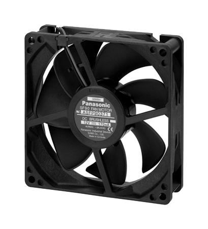 Panasonic Asfp90371 Dc Fan, 92Mm, 2750Rpm, 12V, 0.17A