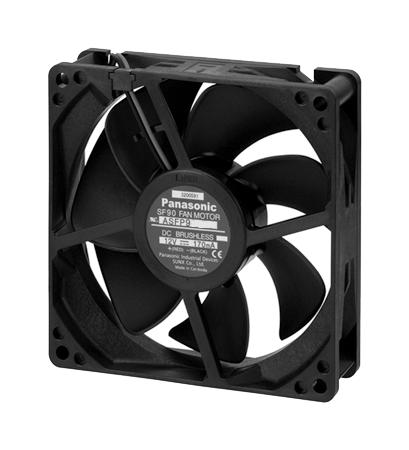 Panasonic Asfp90391 Dc Fan, 92Mm, 2750Rpm, 12V, 0.17A