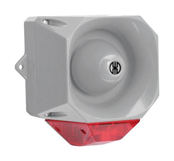 Werma 44111055 Beacon/sounder, 32 Tone, Flg, 110Db, 60V