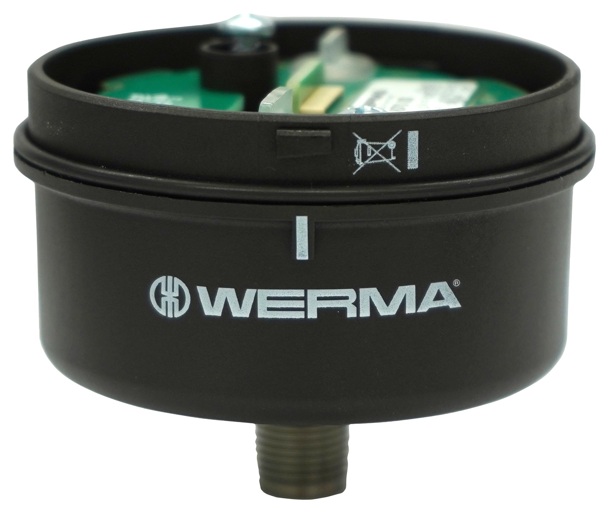 Werma 64087000 Terminal Element, M12 Plug, 5P, Ip65