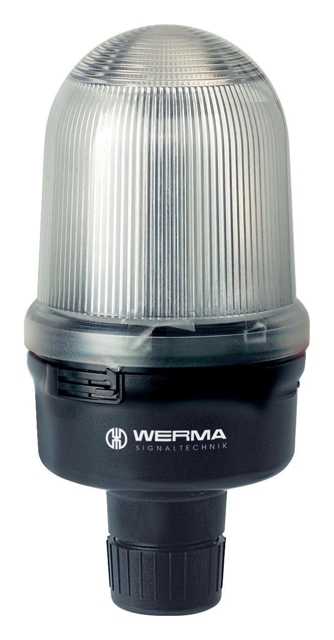 Werma 82641000 Beacon, Steady, White, 230Vac/dc