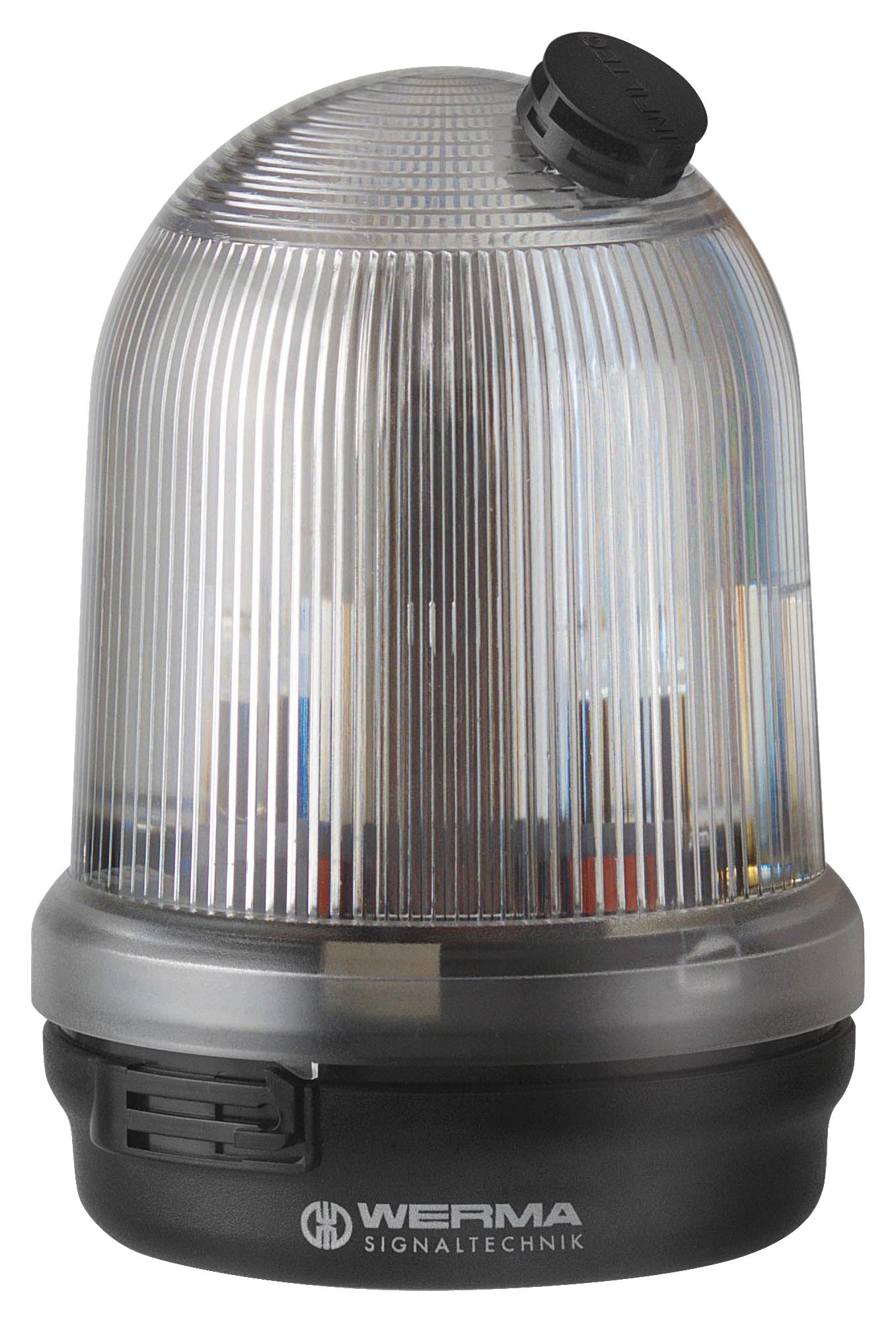 Werma 82847068 Beacon, Xenon, Flashing, White, 230Vac