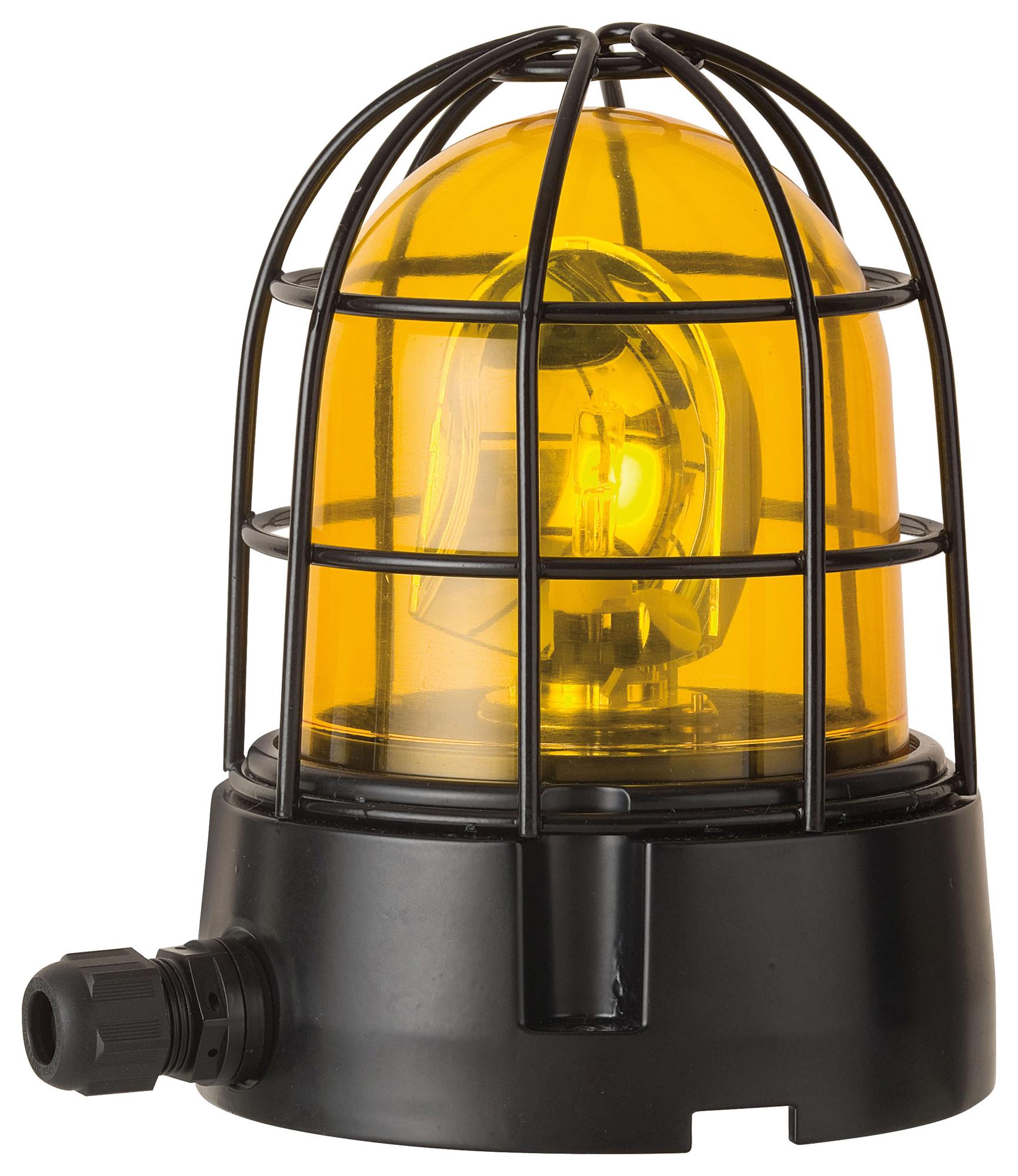 Werma 83936075 Beacon, Xenon, Rotating, Yellow, 24V