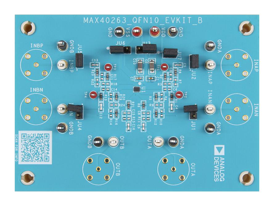 Analog Devices Max40263Evkit# Evaluation Kit, Operational Amplifier