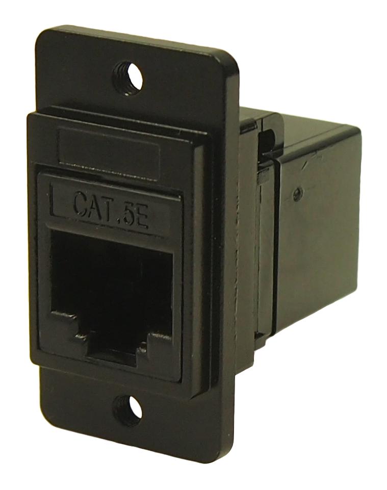 Multicomp Pro Mp - Cp30720Mb3 Adaptor, Rj45 Jack-Jack, 8P8C, Black